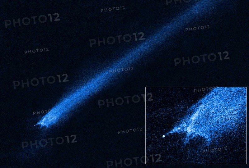 Asteroid Collision In Asteroid Belt P