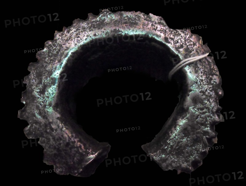 Warrior's heavy iron bracelet Murle people
