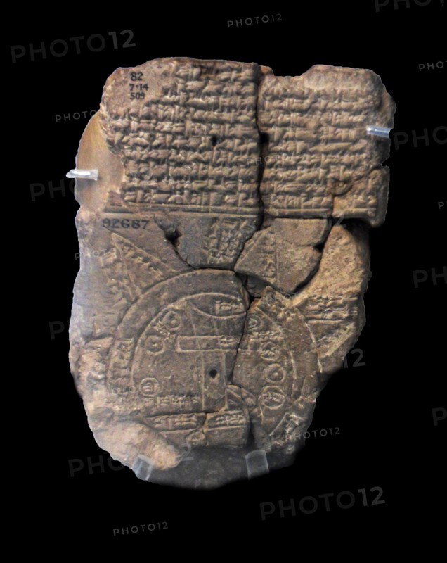A unique ancient map of the Mesopotamian world