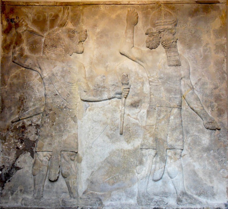 Stone relief from the South-West Palace of King Sennacherib