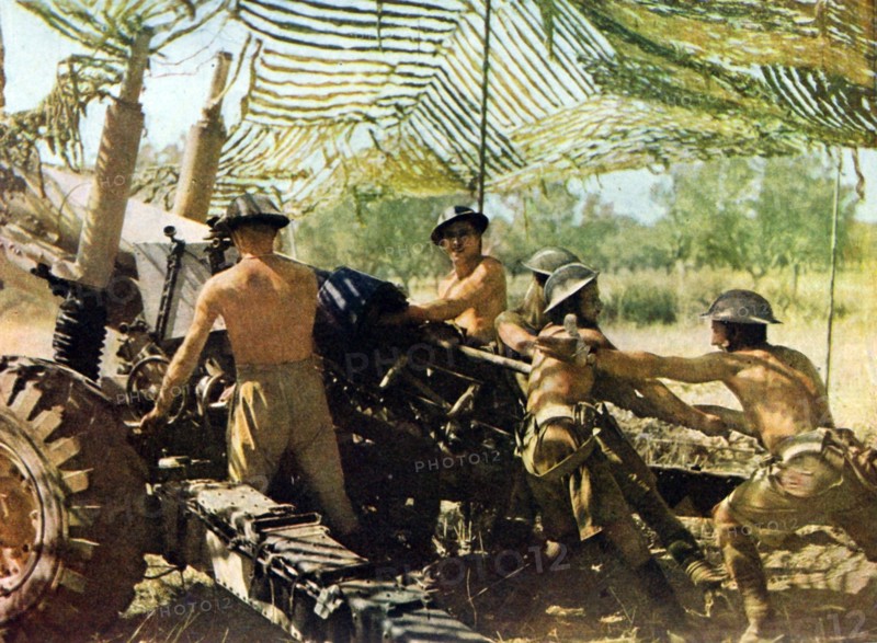 The British crew on a 5
