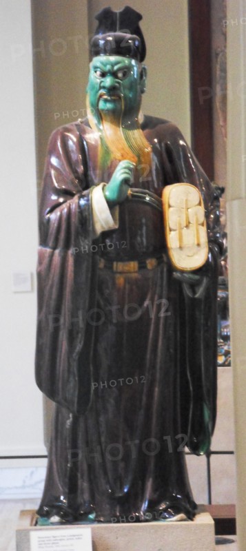 Stonewear figure from a judgement group