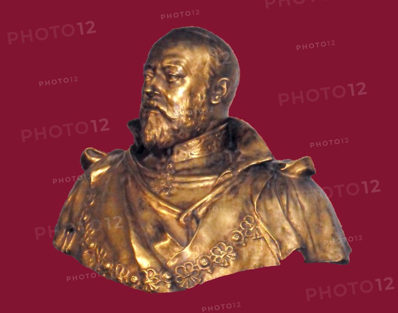 Bronze bust of King Edward VII of Great Britain