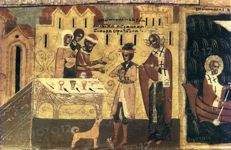 Scenes in the life of Saint Nicholas of Myra