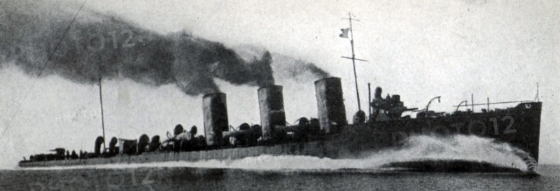 Destroyer "Swift" the fastest vessel in the British Navy