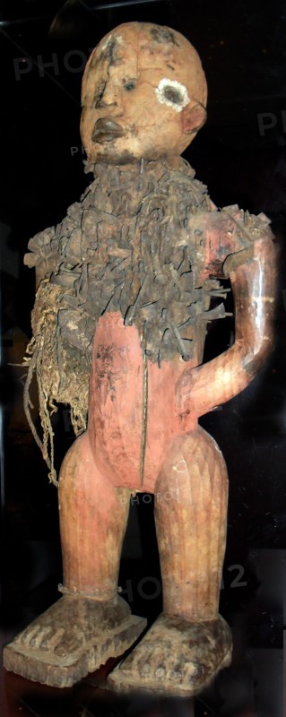 A power figure used by ritual shaman as a magic fetish doll