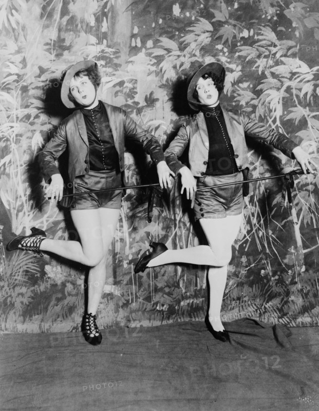 Miss Blanche Lehman and Miss Tereta Sheaffer