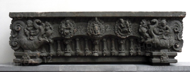 7th century lintel in the style of Sambor Prei Kuk