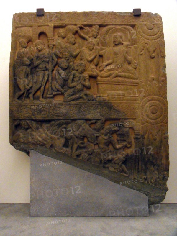 Conversion and ordination of Nanda and fight scene