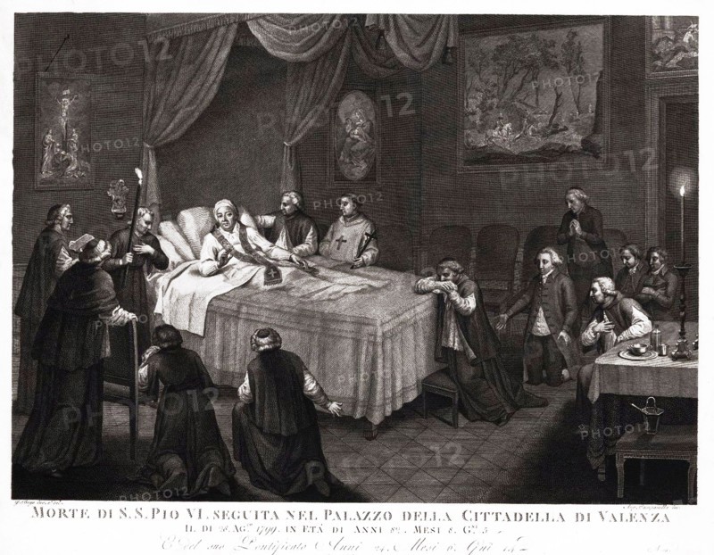 Death of Pius VI