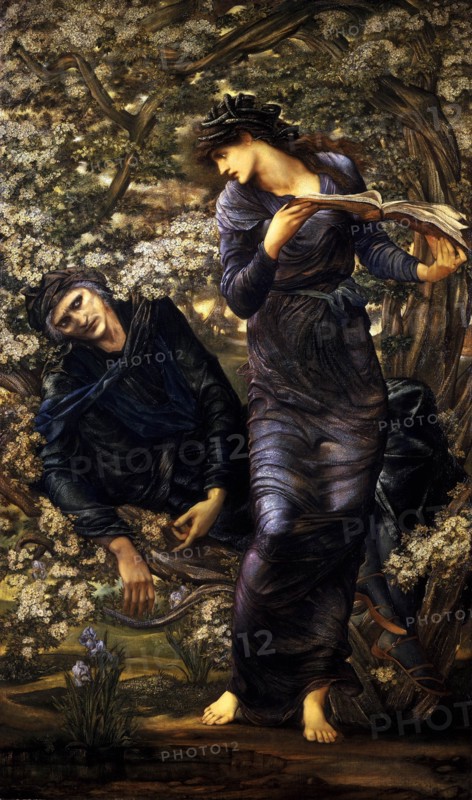 Edward Burne-Jones, 'The Beguiling of Merlin', 1872-7