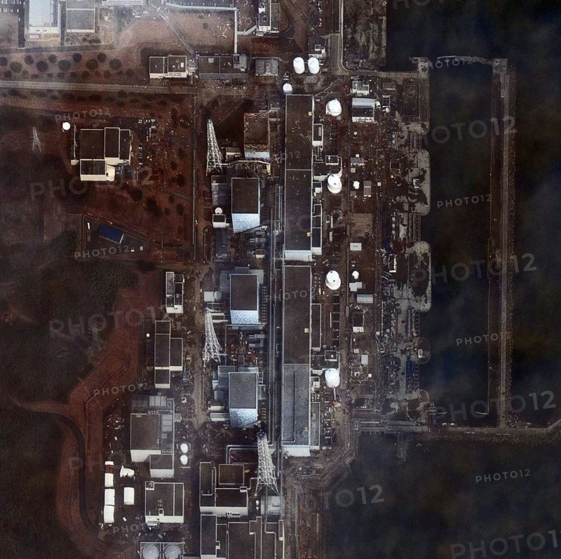Fukushima Daiichi reactor in North eastern Japan 2011