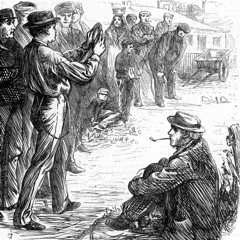 Coal miners or pitmen in the Northumberland and Durham Coalfield