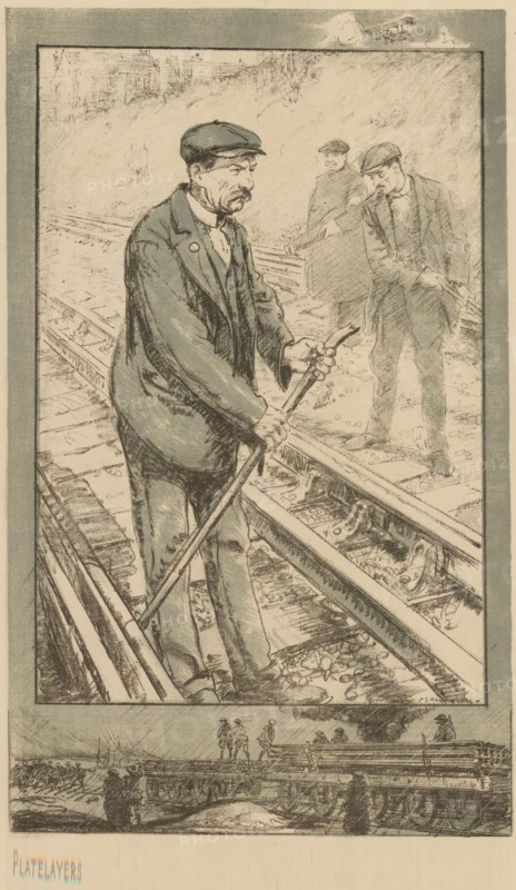 Platelayers during WWI