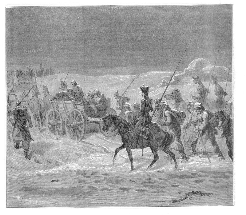 Prisoners on the road to exile in Siberia