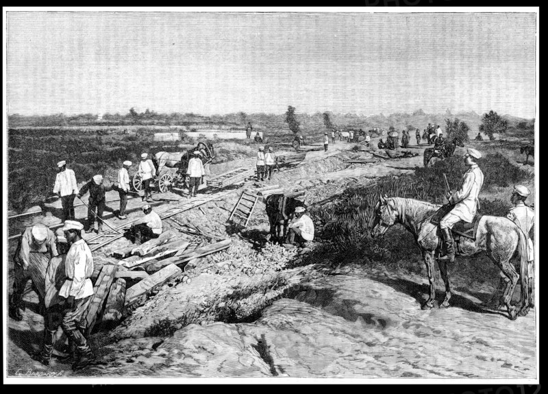 Construction of the Trans-Caspian Railway