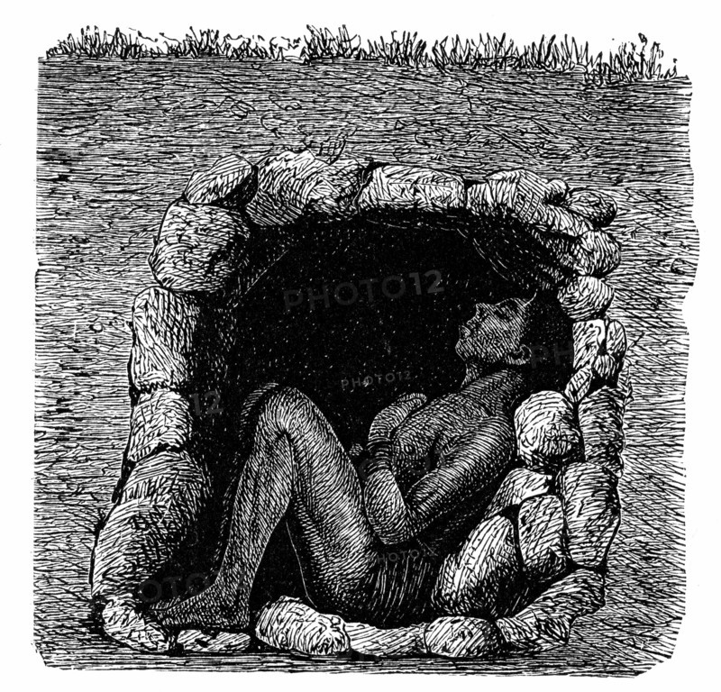 Burial: Grave of Zulu chief