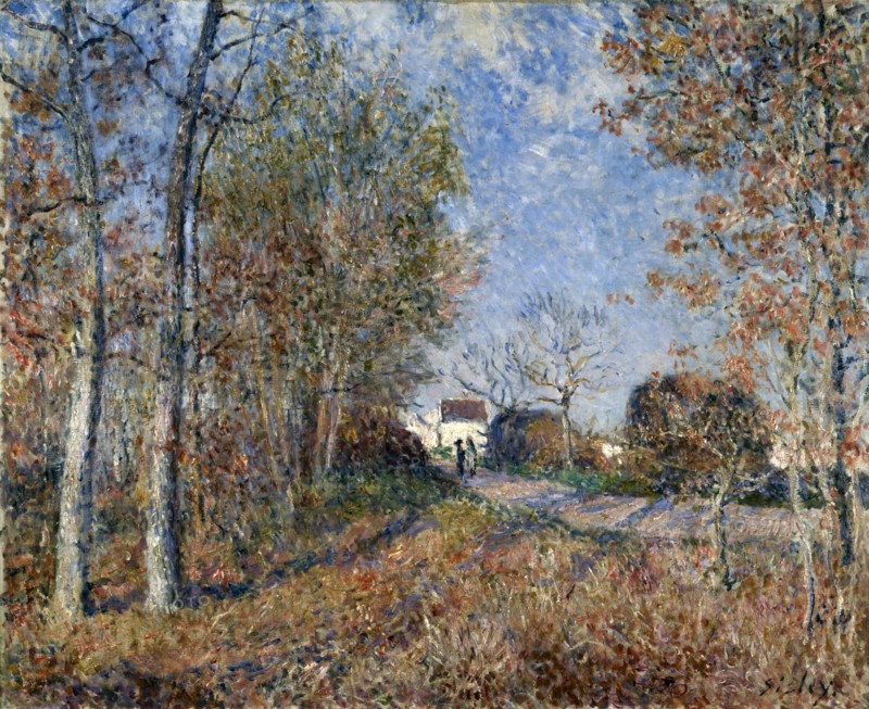 Sisley, Un coin de bois aux Sablons