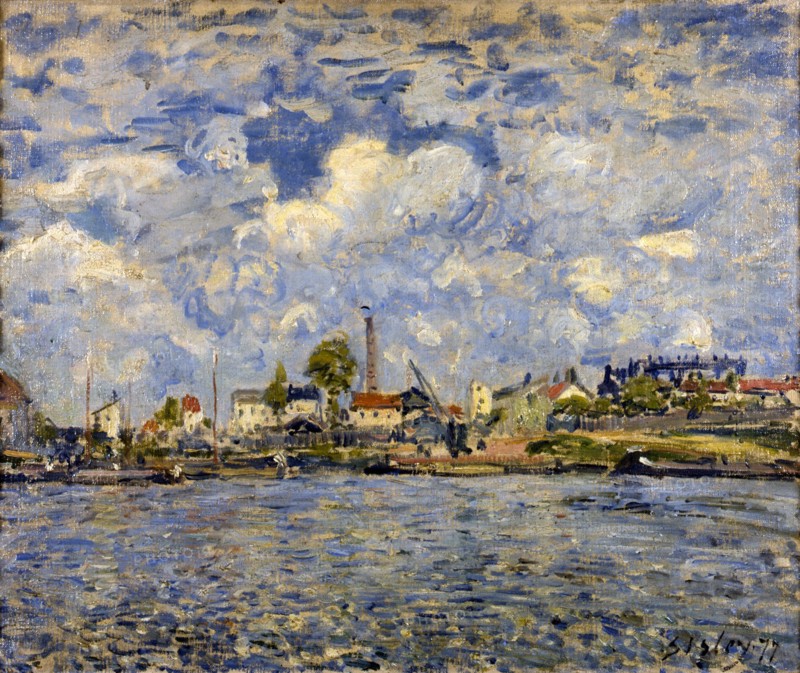 Sisley, La Seine au point du jour