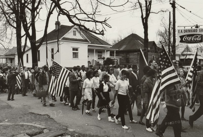 Civil Rights march from Selma to Montgomery, 1965
