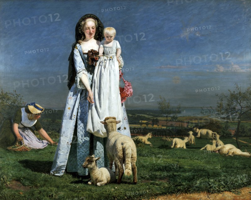Pretty Baa-Lambs by Brown