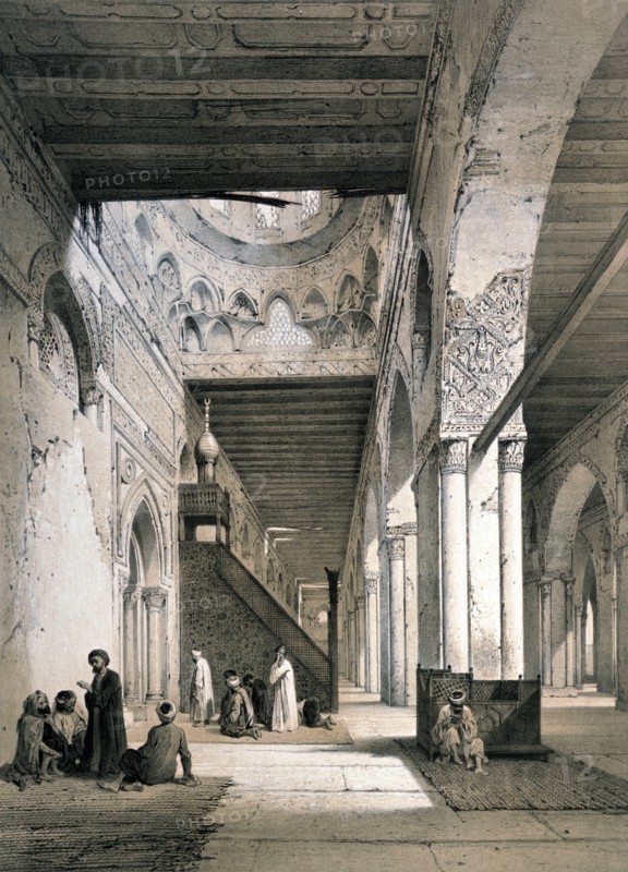 Mosque of Ahmad Ibn Tulun, Cairo: Interior of the Maqsura