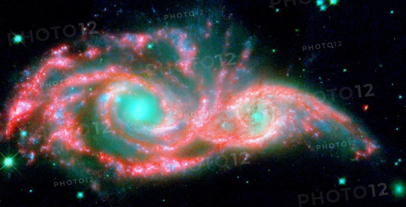 Two merging galaxies