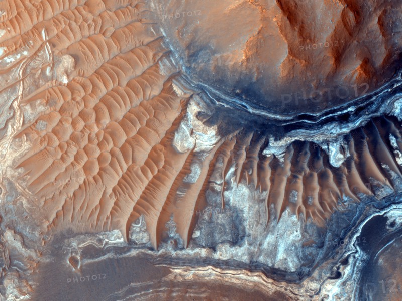 Noctis Labyrinthus formation on Mars