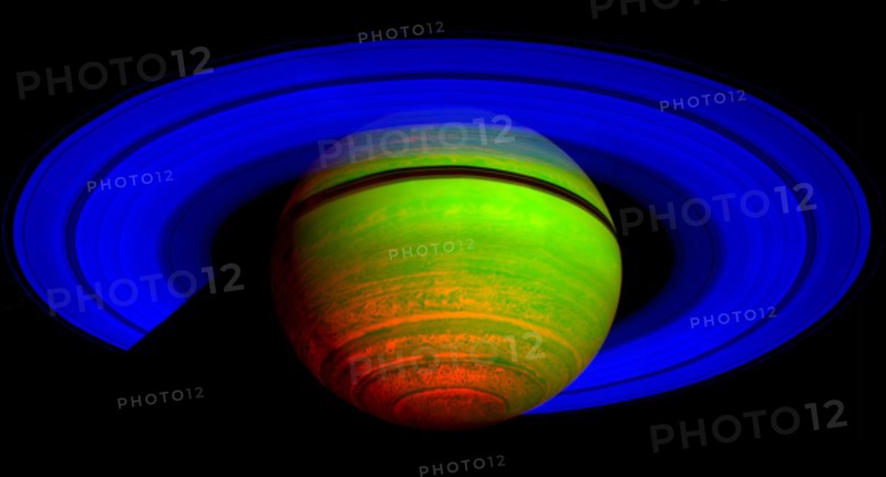 Composite image of Saturn