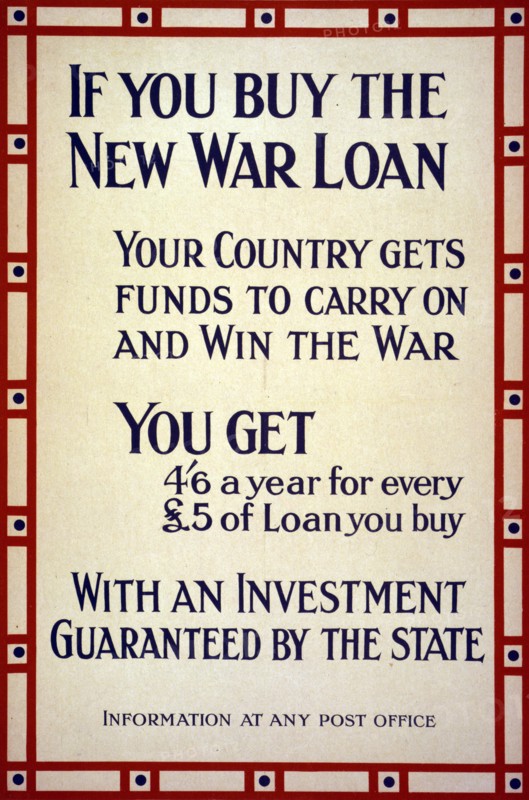If you buy the new war loan
