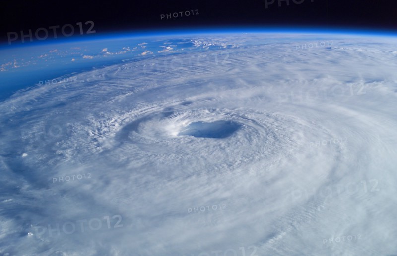 Hurricane Isabel Over the Atlantic Ocean