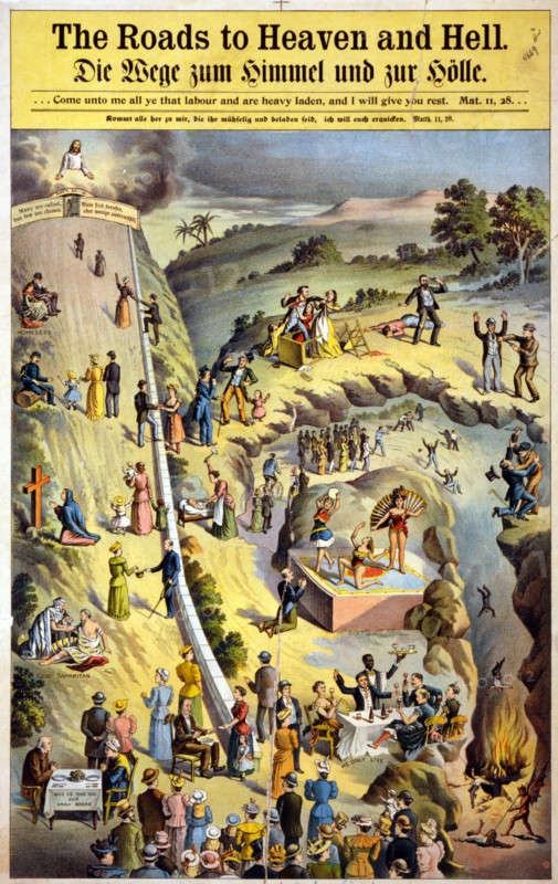 The Roads to Heaven and Hell, religious tract