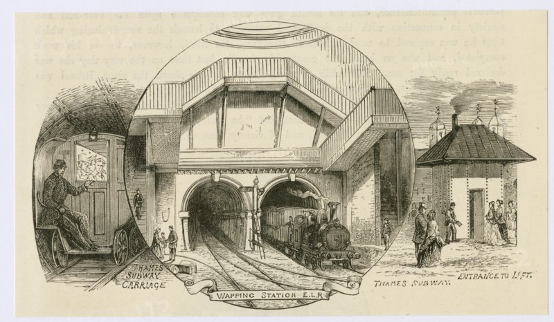 'Portal of the Thames Tunnel at Wapping