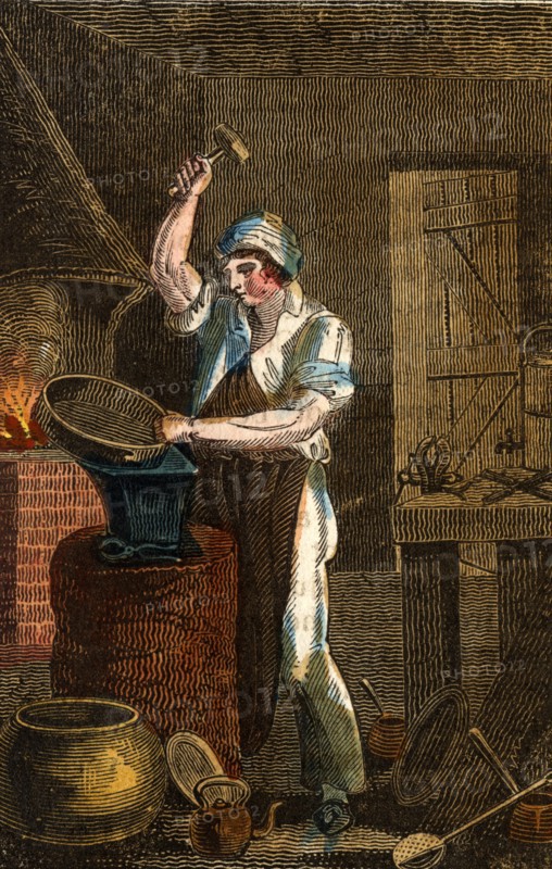 The Brazier at work