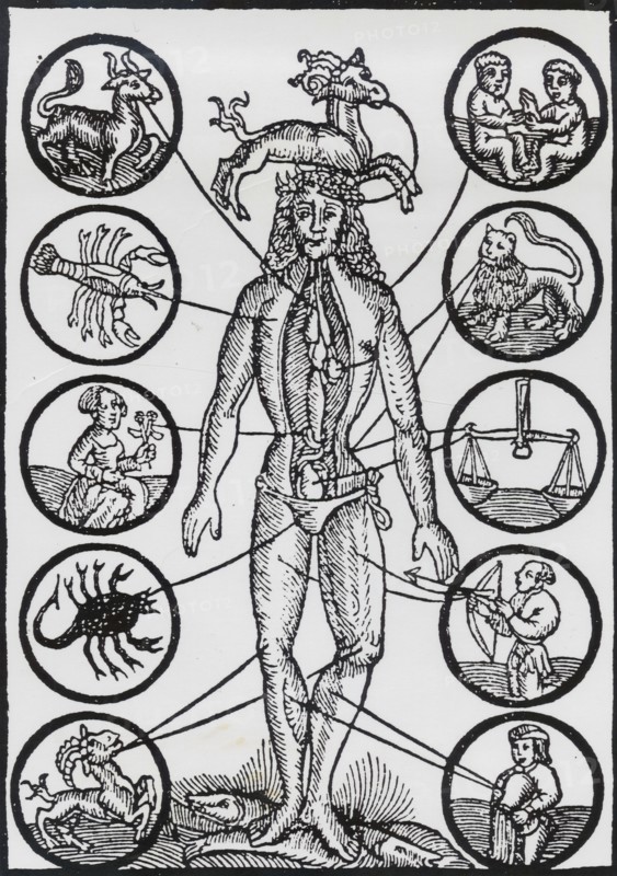 A blood-letting man or Little Leech