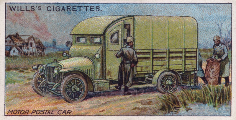 Russian Motor Posal Car.