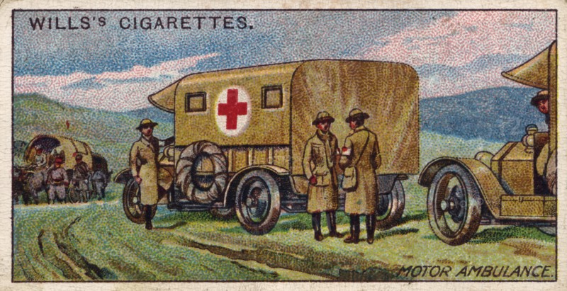 Serbian Motor Ambulance.