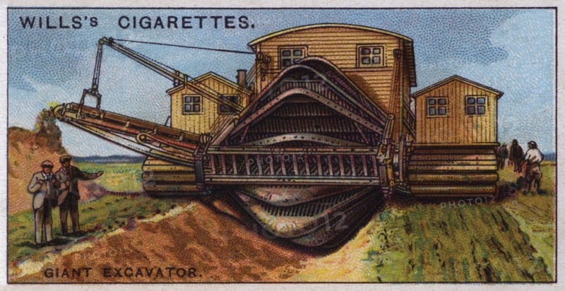 Giant excavator, USA