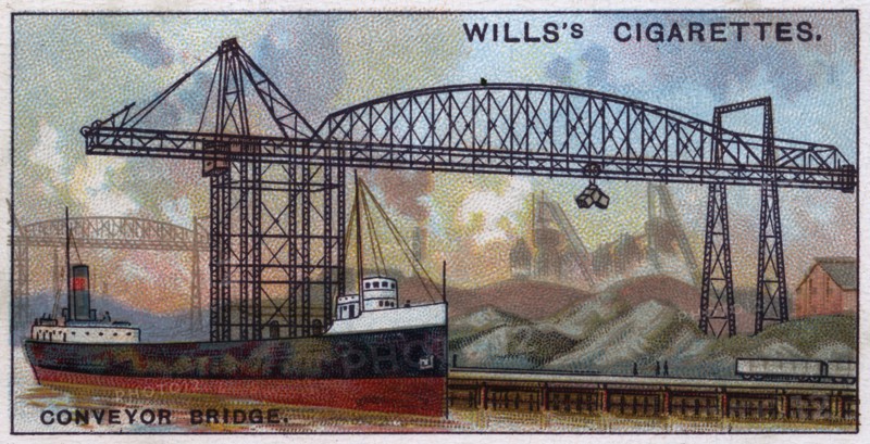 Hubert Conveyor Bridge Great Lakes, USA