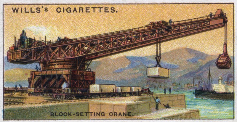 Titan Block-setting Steam Crane, Britain