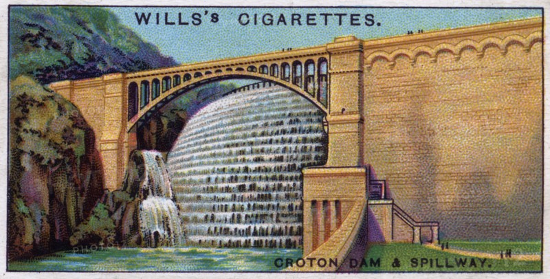 Croton Dam and Spillway, USA.