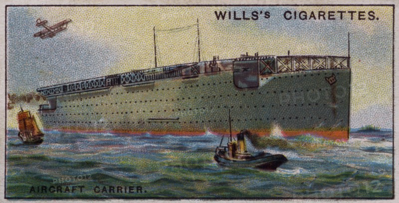 Engineering Wonders, 1927: British Royal Navy Aircrat Carrier HMS 'Argus', 1918