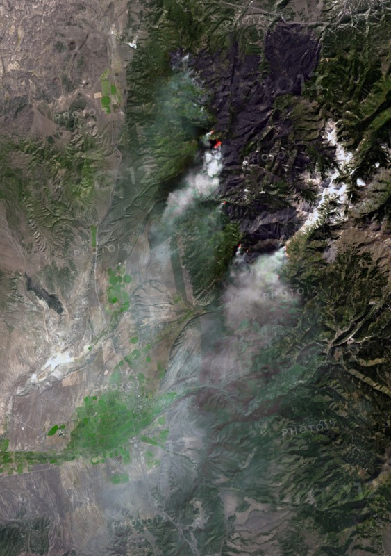 The Twitchell Canyon fire