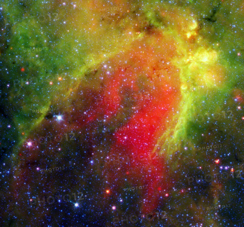 This infrared image showed a 'snake'