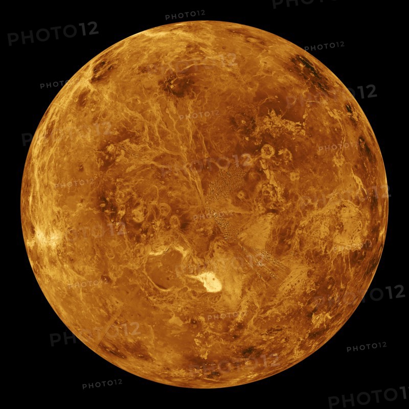 View of Venus planet