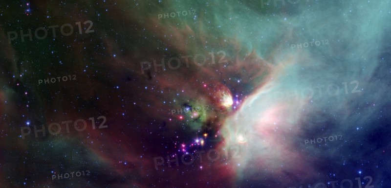 Dynamic image of the Rho Ophiuchi dark cloud