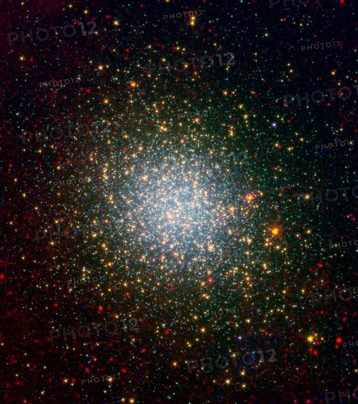 Cluster brimming with millions of stars
