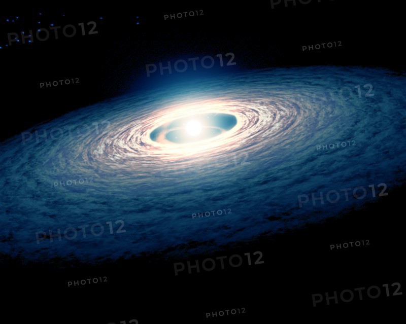 Young sun-like star encircled by its planet-forming disk
