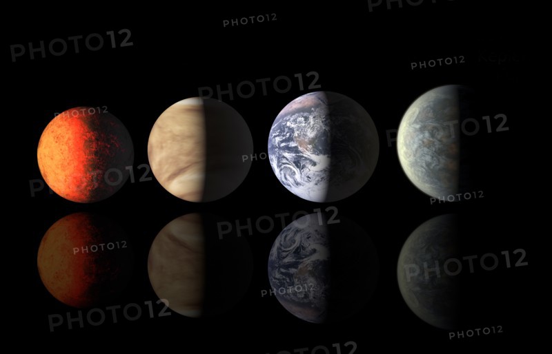 Chart comparing the first Earth-size planets