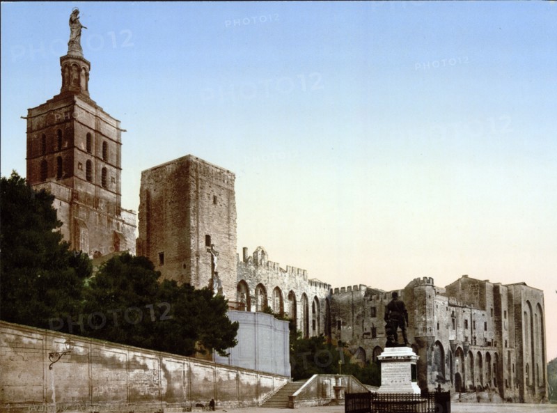 The Pope's Castle (Palais des Papes), Avignon, France